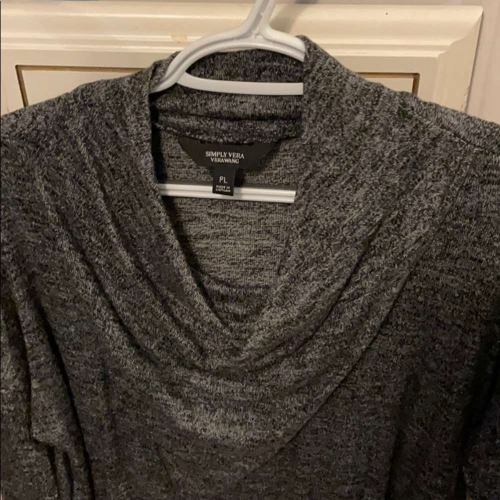 Long sleeved lightweight sweater